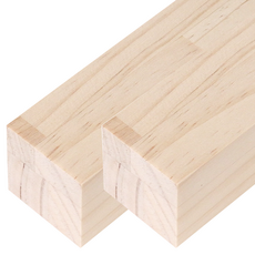 DIY 裝潢美國松木集成角材 45 x 45 x 800 mm, 2個