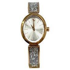 SWAROVSKI 施華洛世奇 Crystal Rock 橢圓女錶 太陽光錶面 29mm