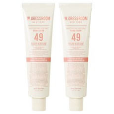W.DRESSROOM 多麗絲 香水大容量護手霜 49 蜜桃花香, 100ml, 2個