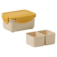 닥터하우스 오래 신선 항균 밀프랩 도시락통 나눔 밀폐용기, 1개, 530ml