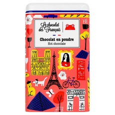 LE CHOCOLAT DES FRANCAIS 熱可可鐵盒, 1個, 1入, 300g