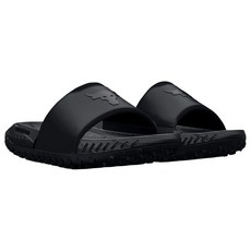 Under Armour 安德瑪 男女款 ROCK 3 拖鞋 3026034-001, 26 cm, 黑色