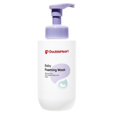 DoubleHeart 嬰兒泡沫潔膚露 無香, 1個, 500ml