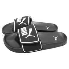 PUMA 男女款 LEADCAT 2.0 V 拖鞋 38751501, 黑色, 26cm