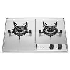 린나이 가스쿡탑 빌트인 가스레인지 2구 방문설치, CPBS201DJP, LPG