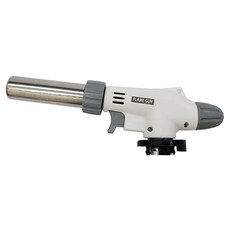 DIBOTE 迪伯特 電子式自動點火瓦斯噴槍 可倒噴款 W3030-2, 1個, 白色