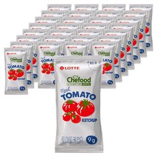 Chefood 番茄醬 9g x 500入, 4.5kg, 1個