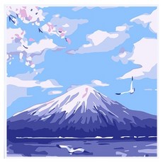 TaminaYo 方便的DIY繪畫 20 x 20 cm, 1個, 冬山
