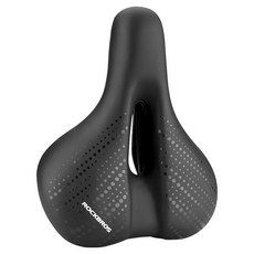 ROCKBROS 洛克兄弟 舒適中空座墊 附尾燈, 1個, 黑色