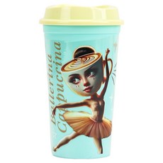 LiLFANT 義大利布萊恩洛特外帶杯 500ml, 1個, 混合顏色