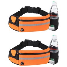 丹維爾 多功能防水運動腰帶, 2個, 橘色
