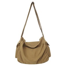 Infius Zion 簡約休閒單肩包, 棕色