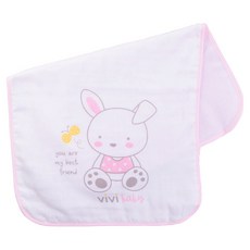 vivibaby 艾瑪兔雙面澡巾