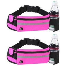 丹維爾 多功能防水運動腰帶, 2個, 玫瑰紅