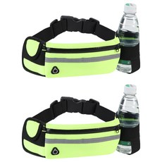 丹維爾 多功能防水運動腰帶, 2個, 螢光綠