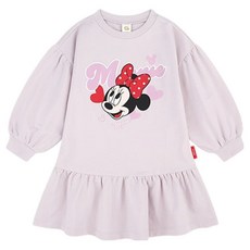 milkmile 兒童款迪士尼米妮愛心連身裙