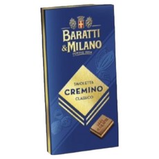 BARATTI&MILANO Cremolino 經典巧克力, 110g, 1個