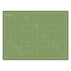 ANALOG 雙面自癒超彩色切割墊, 橄欖綠 + 米白色