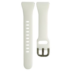 w9999 纖薄扣環矽膠錶帶, 白色, Galaxy Watch4/Watch4 Classic/5 20mm