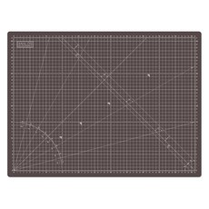 ANALOG 雙面自癒超彩色切割墊, 棕色 + 米色