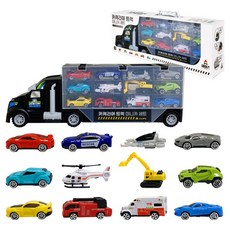 Jaemijon 汽車運輸卡車迷你車套組, 1套, 混合色