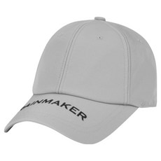 RAINMAKER 素色Logo高爾夫球棒球帽 R31UHC08, 1個, 灰色
