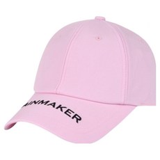 RAINMAKER 素色Logo高爾夫球棒球帽 R31UHC08, 1個, 粉紅色