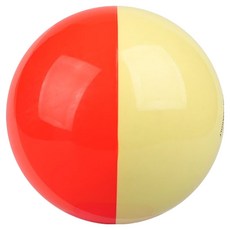 BUKURO HONMA 馬卡龍雙拼混合公園高爾夫球 4入 B3FUPB04, 1個, 1入, 黃色 + 紅色