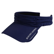 BUKURO HONMA 女款滑動式可捲收遮陽高爾夫球帽 B52WCP91, 海軍藍, 1個