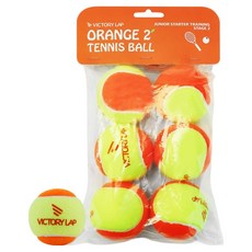 VictoryLap Orange 2 兒童練習球 6入, 1個, 混合顏色