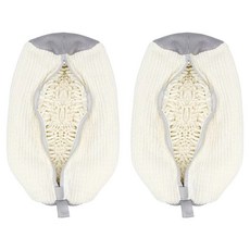 EVER HOUSE 運動鞋洗滌洗衣袋 19 x 39 cm, 2個, 象牙白