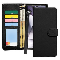 iPeak Saollin 牛皮錢包式日記本手機殼