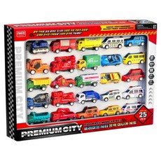 IWill COMPANY 優質城市迴力迷你車25件組, 1套, 混合顏色