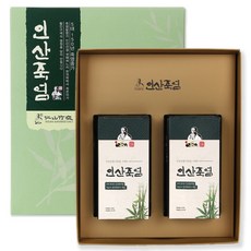 인산죽염 9회죽염 고체 + 분말 선물세트, 480g, 1세트