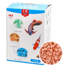 戶川 Mimine Aqua 火山石原石環 大容量濾材 橘色, 1個