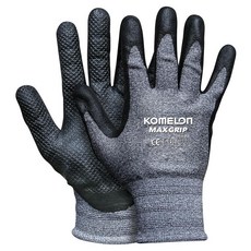 코메론 원예 다용도 맥스그립 장갑 양손착용 세트 MHF-EMG, 멜란지 그레이, 1세트