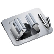 월드크린 스텐 304 도구걸이 C타입, 실버, 1개