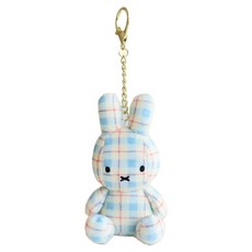 many A little Miffy 鑰匙圈, 1個, 奶油格紋, 11cm