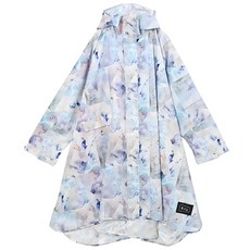 KiU 第二代 標準成人有袖斗篷雨衣 內側TPU防水膜 耐水壓20000mm H2O 404-361