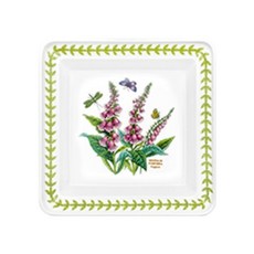 PORTmeIRION 波特玫琳恩 Botanic Garden Meadow 方形麵包盤, 1個, 隨機出貨