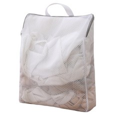 Signpost 附提把網狀洗衣袋 蜂巢網 L 40 x 50 x10 cm, 1個, 混色