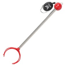 BUKURO HONMA 可折疊式3段4爪公園高爾夫球拾球器 B3FUAC02, 紅色, 1個