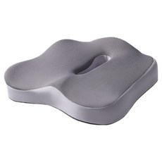 Trillionaire 簡潔甜甜圈坐墊, 灰色, 1個