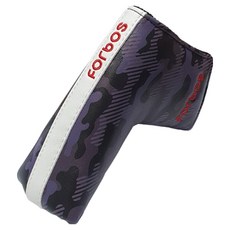 Forbos GOLF 迷彩一字型推桿桿頭套, 1個, 黑色