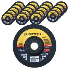 CubitronII 3M 2 100mm 研磨石 60號 砂輪片 偏心 20片, 1個