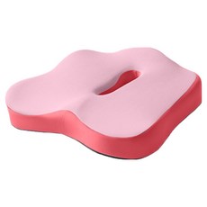 Trillionaire 簡潔甜甜圈坐墊, 粉紅色, 1個