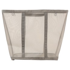 EVER HOUSE 網狀可折疊縫隙掛式洗衣籃, 灰色