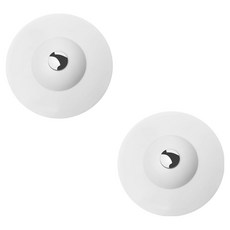 Black Join 排水孔洗手台防臭塞蓋 2入, 白色