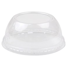 Inp PET 冰杯 92口徑 大孔杯蓋, 圓頂型, 1個, 100入