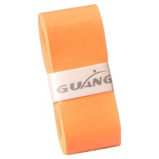 GUANGYU 順潛 高耐用羽球拍握把膠帶, 橘色, 1個
